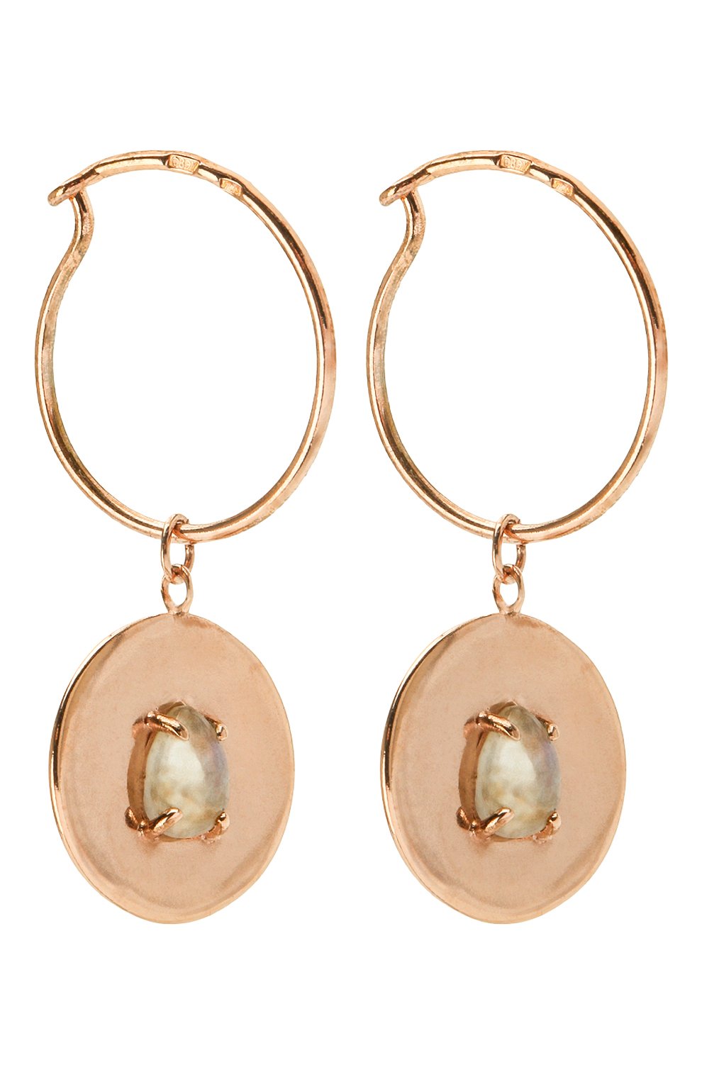 Серьги с лабрадором: весы  MOONKA, арт. in-er-lbr, фото 3