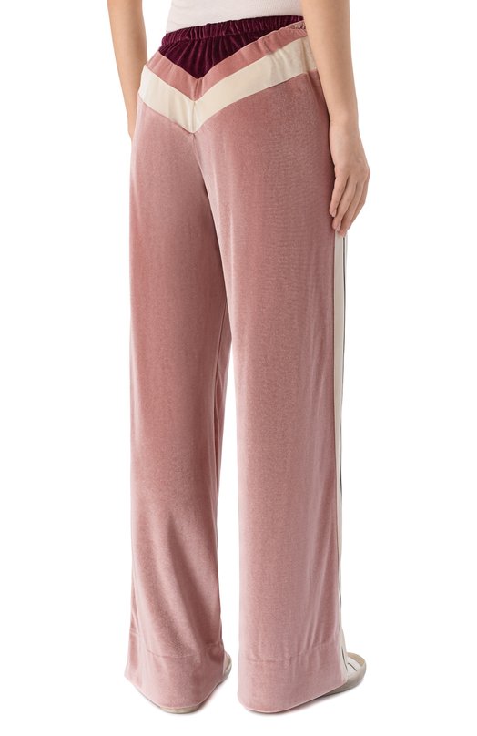 Брюки Palm Angels PWCJ038F25FAB001 Розовый  PWCJ038F25FAB001 Фото 4