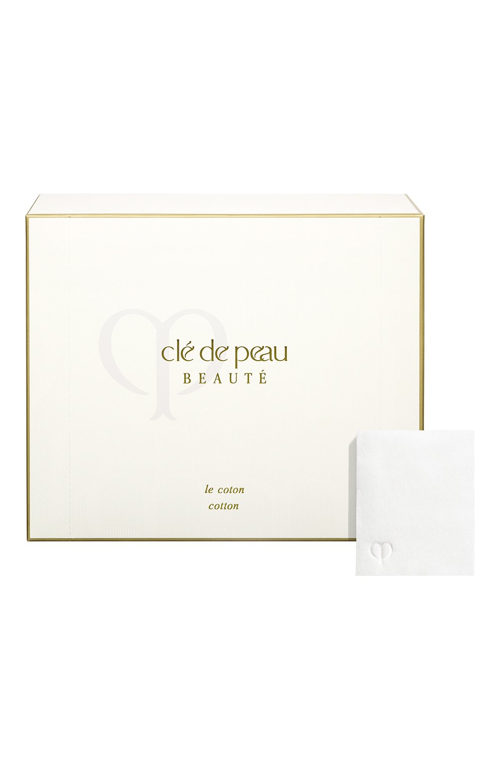 Ватные подушечки CLÉ DE PEAU BEAUTÉ бесцветного цвета по цене 1580 руб., арт. 11839CP, фото 1 Ватные подушечки CLÉ DE PEAU BEAUTÉ, арт. 11839CP, фото 1