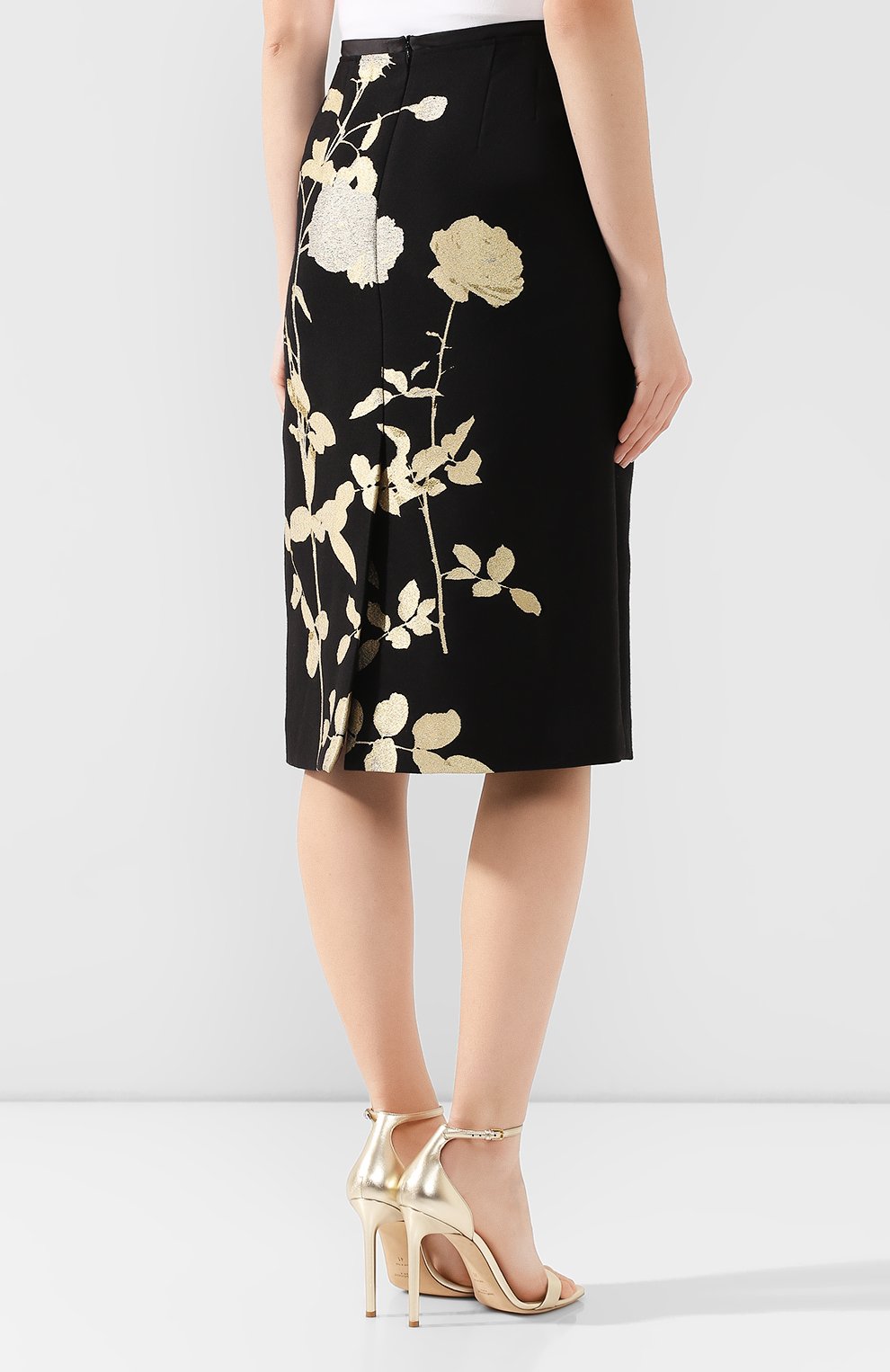 Юбка DRIES VAN NOTEN черного цвета по цене 45400 руб., арт. 192-10852-8361, фото 4 Юбка DRIES VAN NOTEN, арт. 192-10852-8361, фото 4