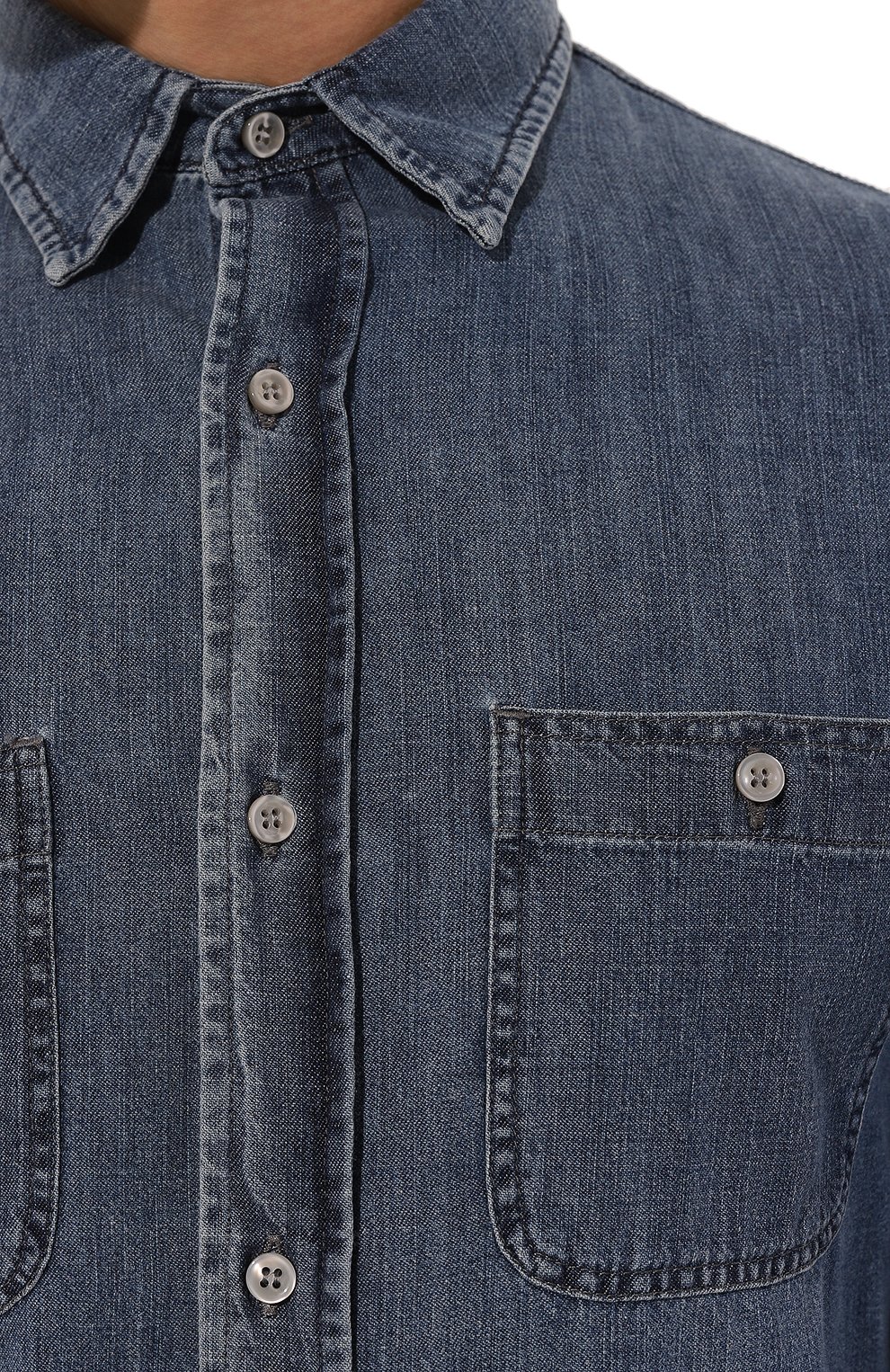 Джинсовая рубашка PAUL&SHARK, арт. 14313187, фото 5