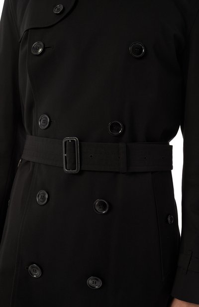Хлопковый тренч BURBERRY, арт. 8079389, фото 5