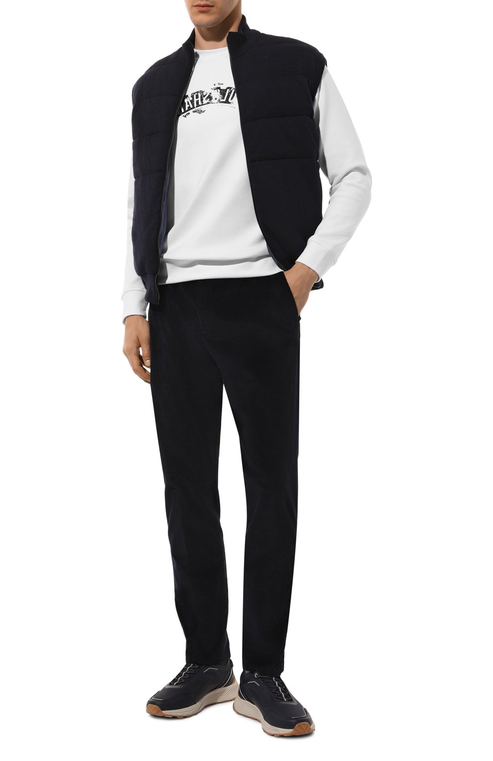 Хлопковый свитшот PAUL&SHARK, арт. 14311893, фото 2