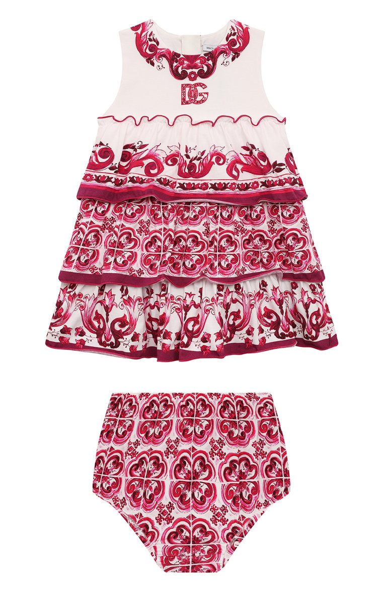 Комплект из платья и шорт DOLCE & GABBANA, арт. L2JD6W/G7J6X, фото 1