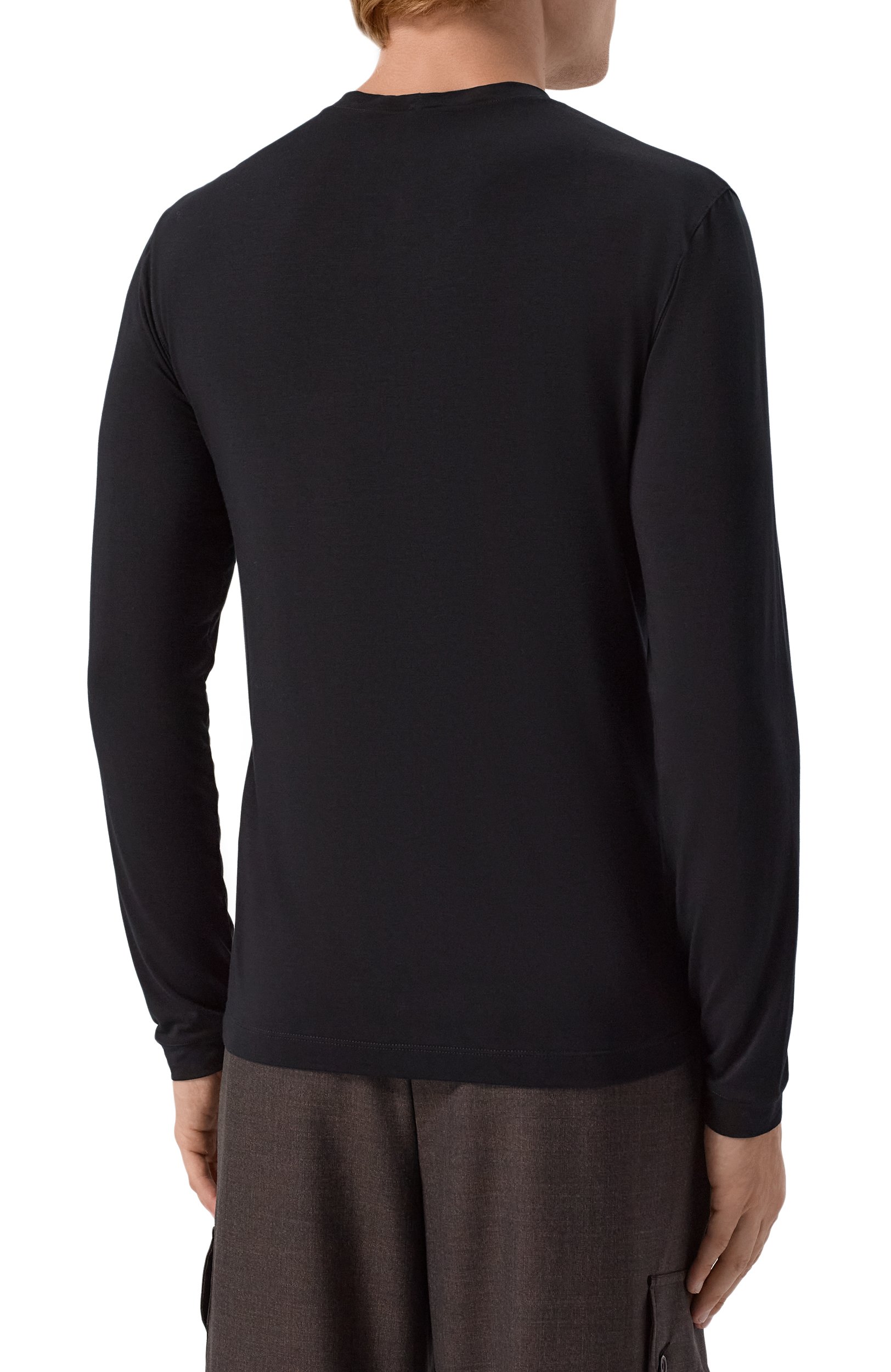 Лонгслив из вискозы GIORGIO ARMANI, арт. 3GST51/SJP4Z, фото 4