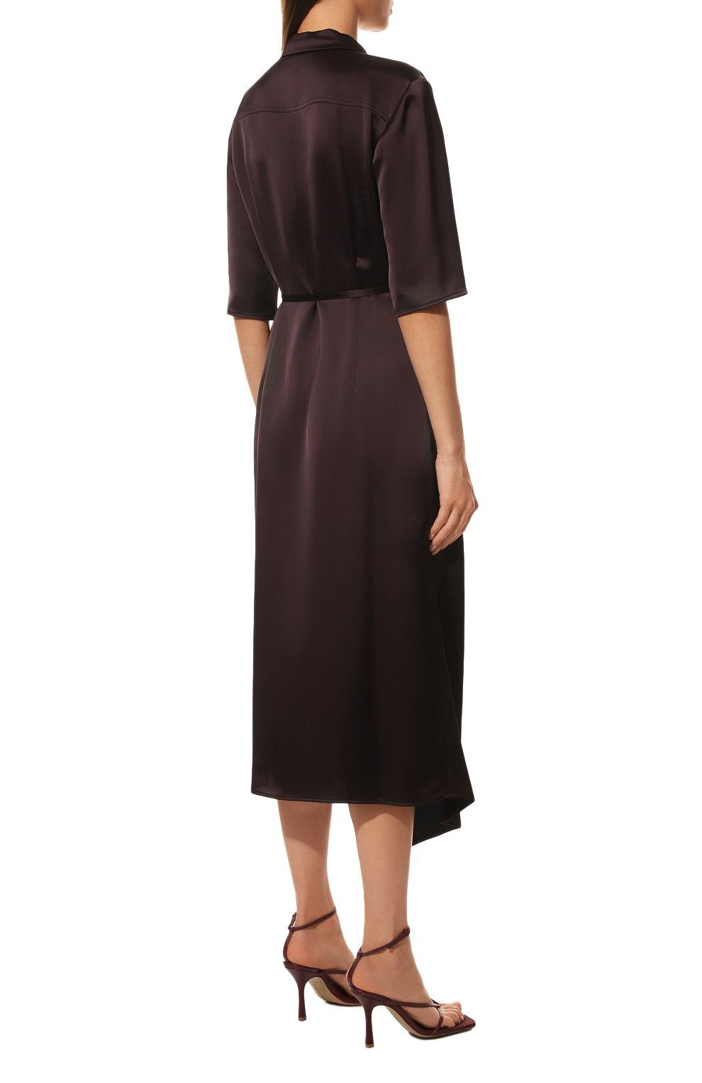 Атласное платье BOSS, арт. 50463994, фото 4