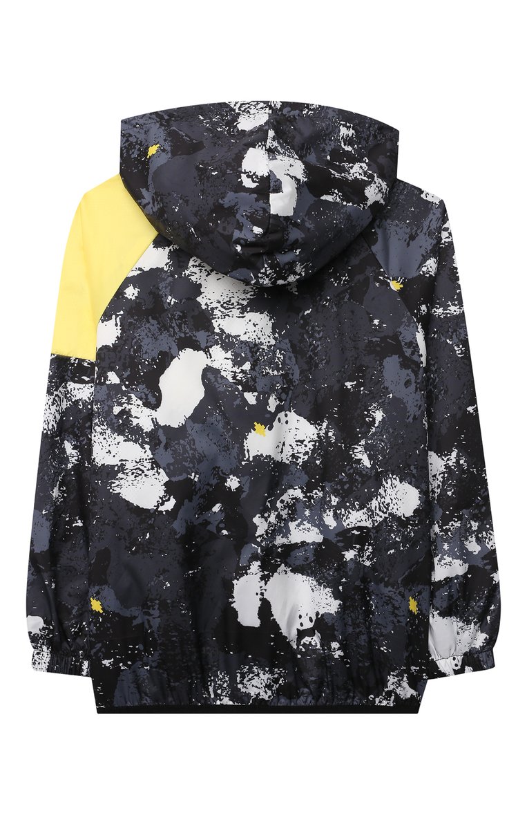 Детского ветровка MARCELO BURLON KIDS OF MILAN разноцветного цвета, арт. 21E/B/MB/5237/5032/2-6Y | Фото 2 (Рукава: Длинные; Материал подклада: Синтетический материал; Материал внешний: Синтетический материал; Кросс-КТ: Ветровки, Демисезон; Региональные ограничения белый список (Axapta Mercury): RU; Драгоценные камни: Проставлено; Материал сплава: Проставлено)
