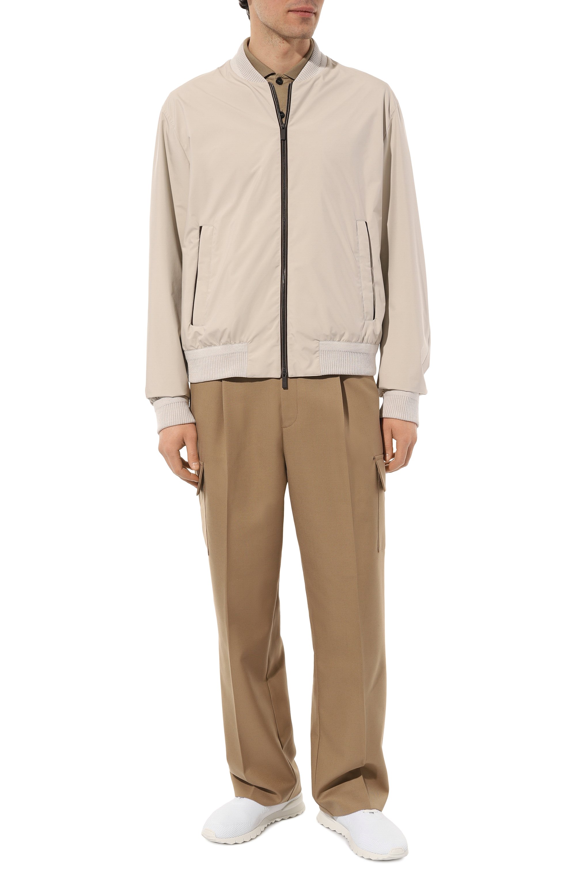 Текстильные кроссовки KITON, арт. USSFITSN0080901, фото 2