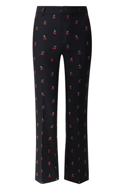 Женские брюки из смеси хлопка и шерсти GUCCI, арт. 523574/ZABMY