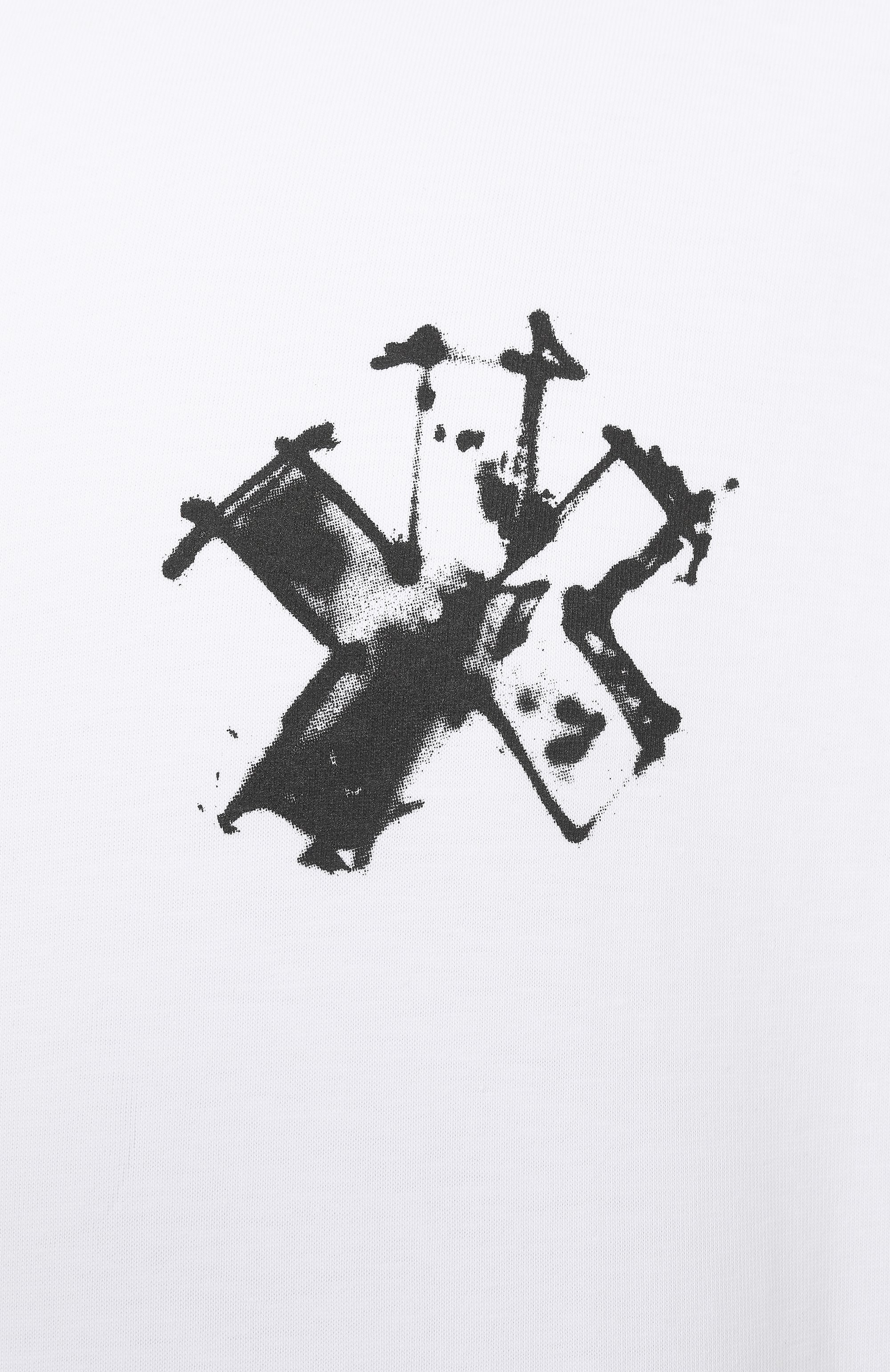 Хлопковая футболка COMME DES FUCKDOWN, арт. CFABM01574, фото 6