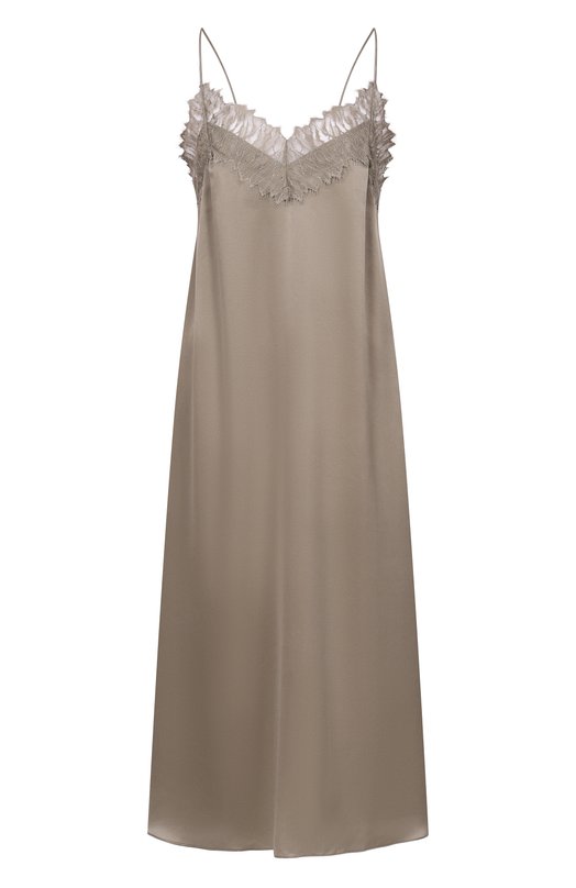 Шелковое платье Iro WM33BAILAR Хаки WM33BAILAR