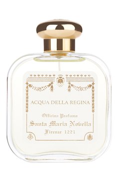 Одеколон acqua della regina (100ml) SANTA MARIA NOVELLA бесцветного цвета, арт. SMN3111101 | Фото 1 (Региональные ограничения белый список (Axapta Mercury): Не проставлено; Нос: Не проставлено; Тип продукта - парфюмерия: Одеколон; Ограничения доставки: flammable)