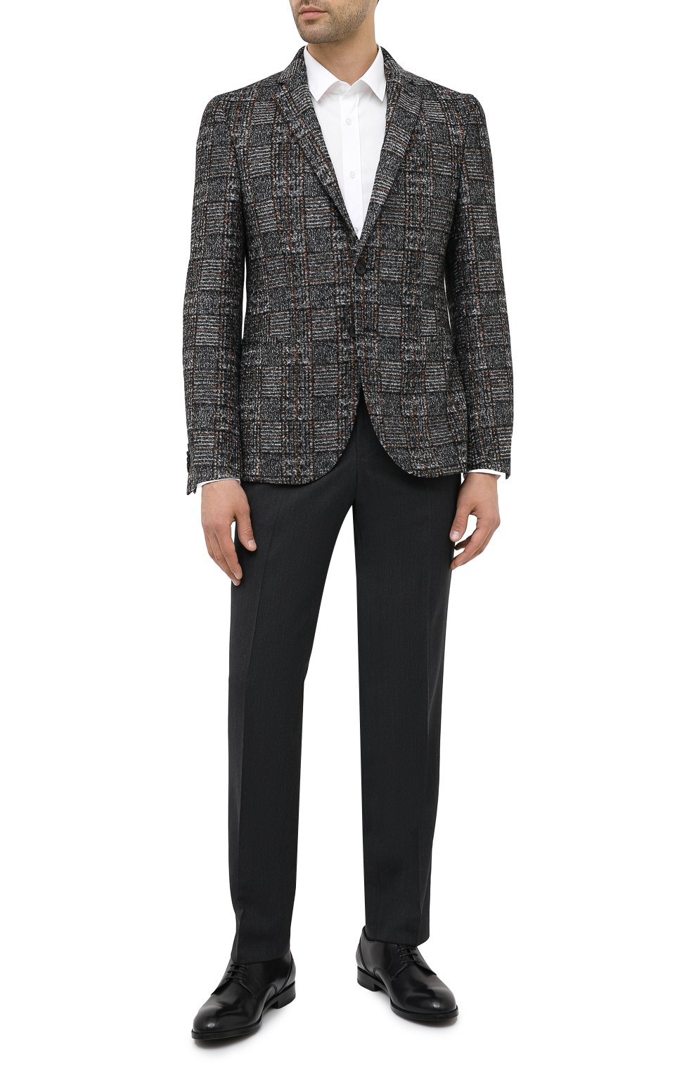 Шерстяные брюки BOSS, арт. 50438783, фото 2