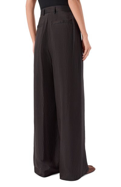 Брюки DRIES VAN NOTEN коричневого цвета по цене 77950 руб., арт. 130904/4284, фото 4 Брюки DRIES VAN NOTEN, арт. 130904/4284, фото 4