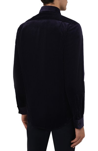 Вельветовые рубашка RALPH LAUREN фиолетового цвета по цене 55300 руб., арт. 790851292, фото 4 Вельветовые рубашка RALPH LAUREN, арт. 790851292, фото 4