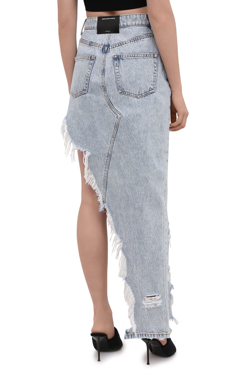 Джинсовая юбка ALEXANDER WANG, арт. 4DC2215944, фото 4