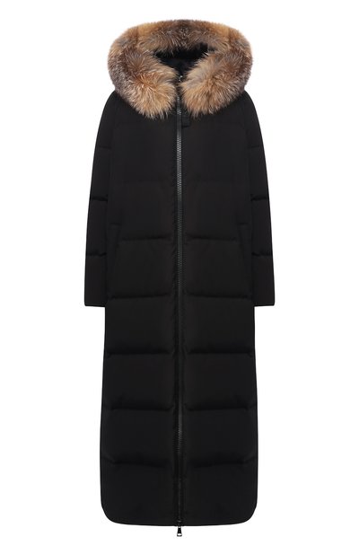 Женский пуховик с меховой отделкой капюшона MONCLER, арт. D2-093-49396-25-57843