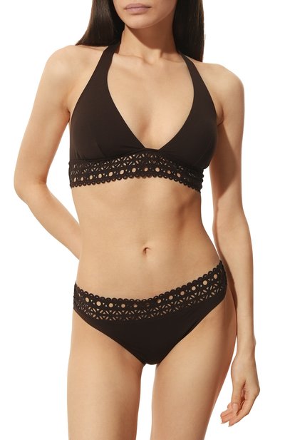 Плавки-бикини LISE CHARMEL темно-коричневого цвета по цене 14820 руб., арт. ABA0315, фото 2 Плавки-бикини LISE CHARMEL, арт. ABA0315, фото 2