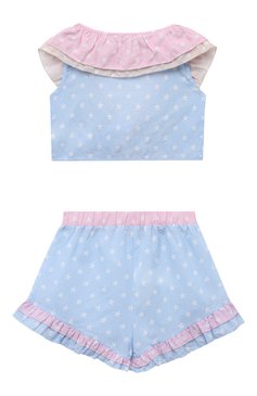 Костюм из топа и шорт MONNALISA, арт. 19C063, фото 2