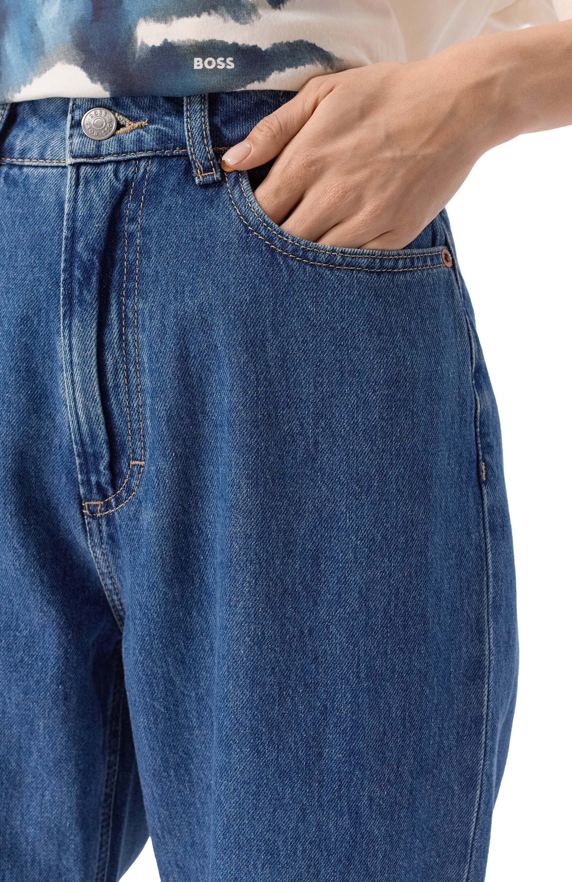 Джинсы BOSS ORANGE, арт. 50529972, фото 5