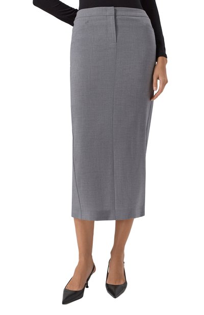 Шерстяная юбка BOSS, арт. 50541977, фото 3