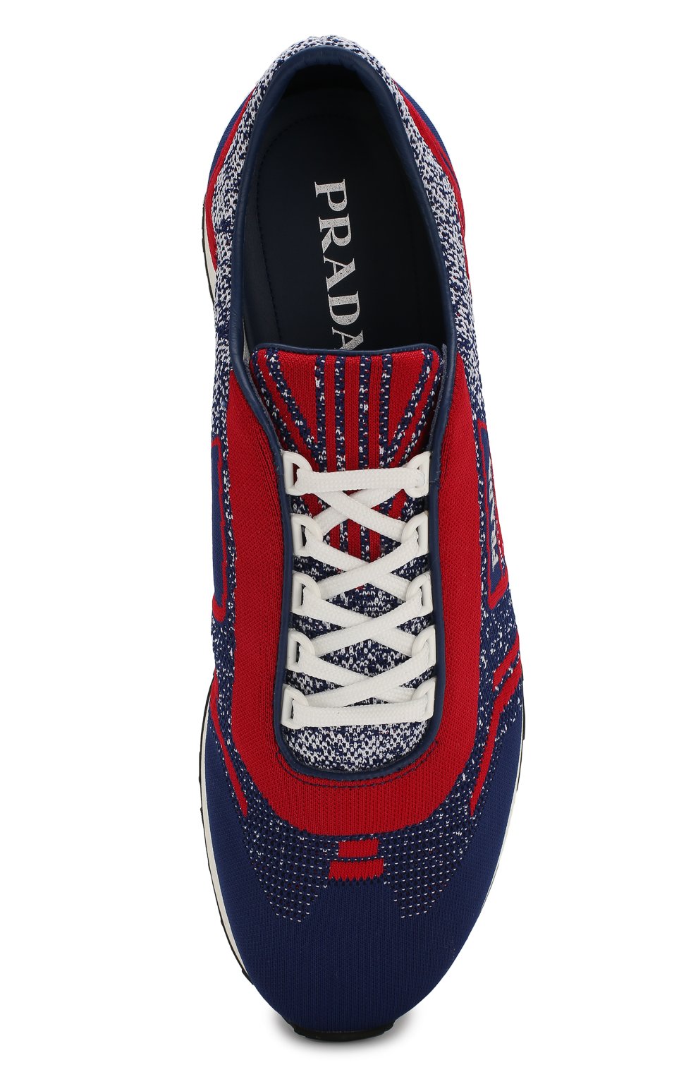 Текстильные кроссовки PRADA, арт. 2EG272-3KUX-F0XUS, фото 5