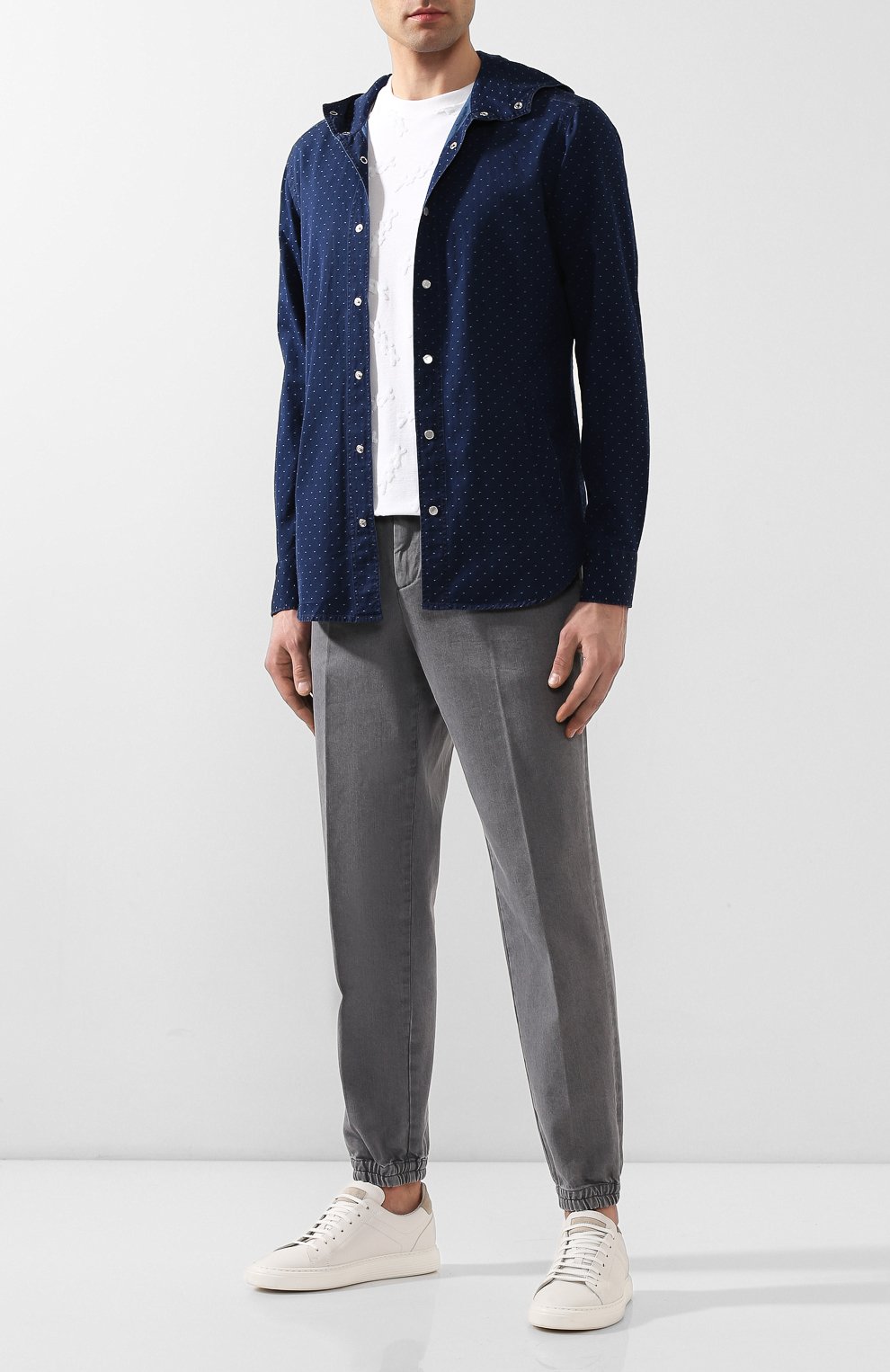 Джинсовая рубашка KITON, арт. UMCMARH0722703, фото 2