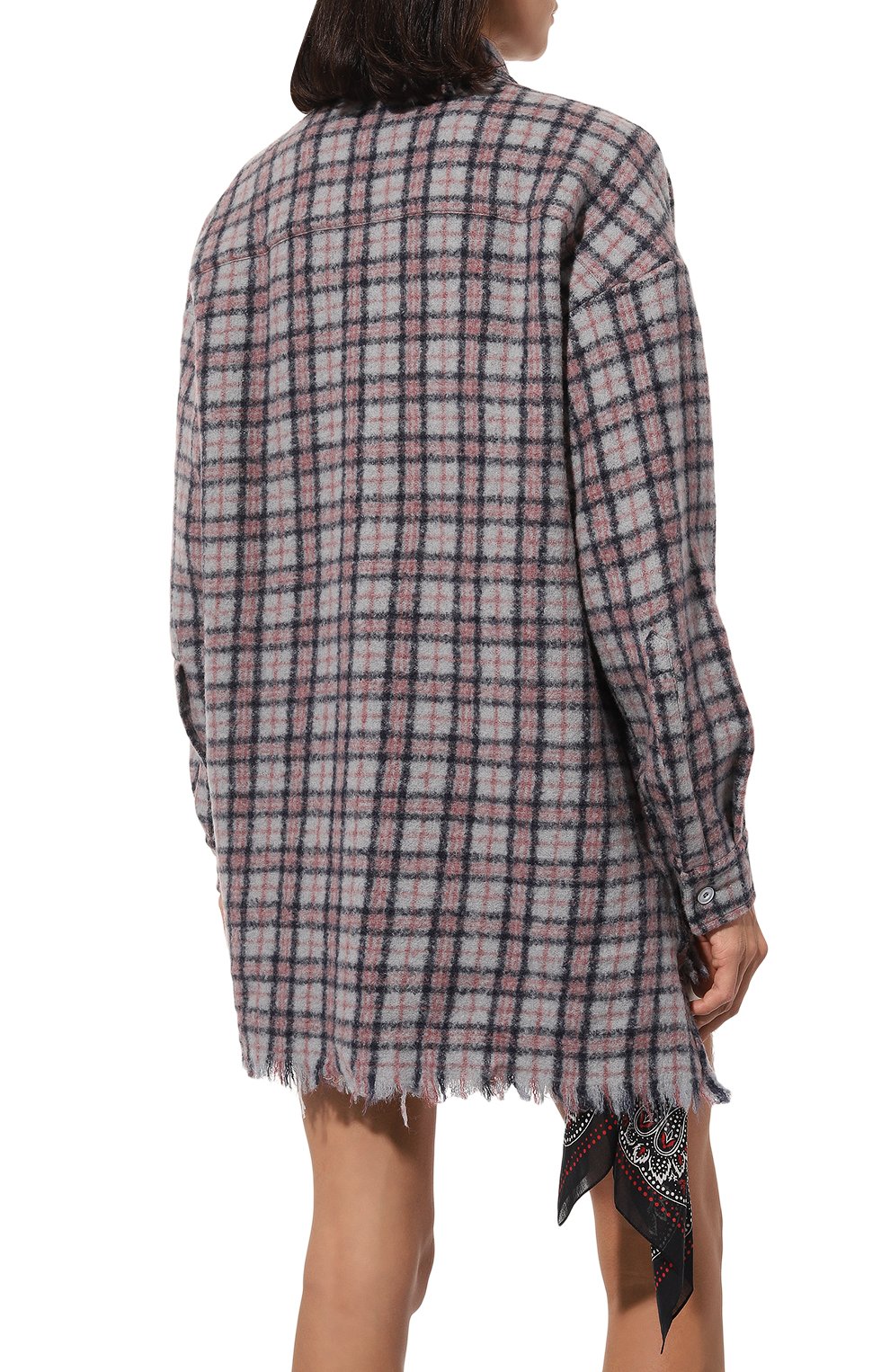 Рубашка из шерсти и кашемира DESTIN, арт. DDW3ANNAMENT, фото 4