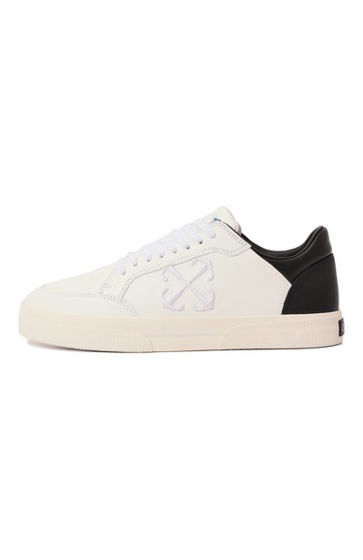 Кожаные кеды new low vulcanized OFF-WHITE, арт. 0MIA293S24LEA001, фото 4