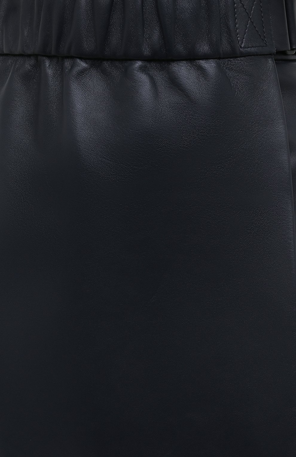 Кожаная юбка ACNE STUDIOS темно-синего цвета по цене 128500 руб., арт. AF0141, фото 5 Кожаная юбка ACNE STUDIOS, арт. AF0141, фото 5