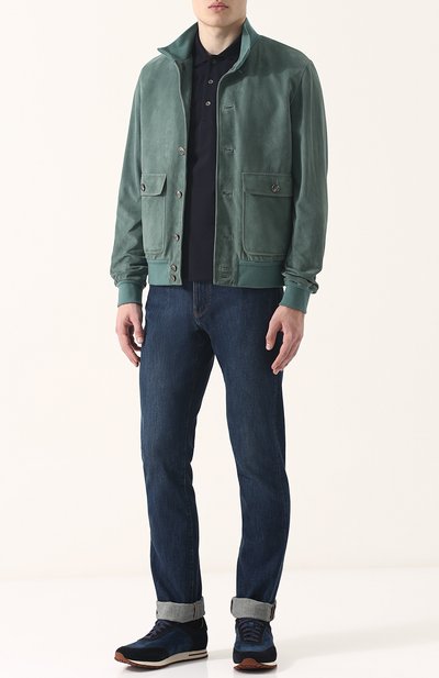 Замшевый бомбер LORO PIANA, арт. FAI0997, фото 2