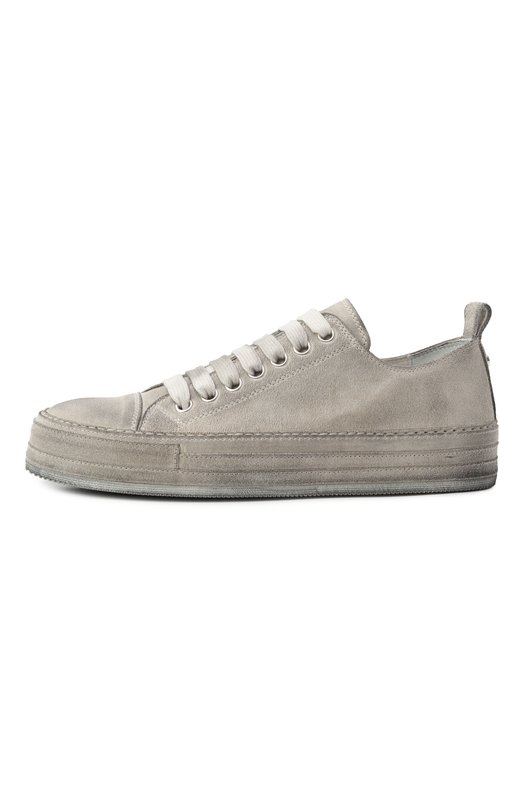Замшевые кеды Nono Ann Demeulemeester B0012569/LT147 Серый  B0012569/LT147 Фото 4