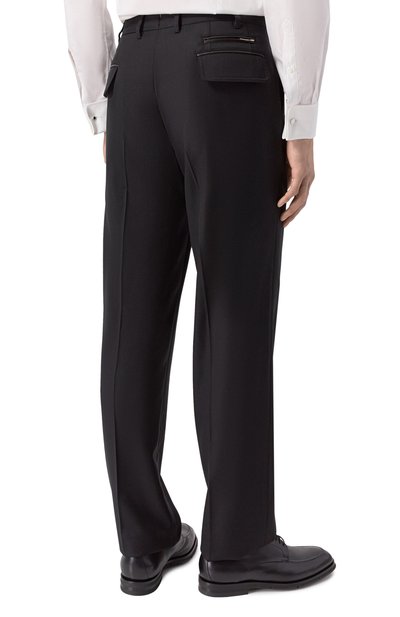 Шерстяные брюки ZILLI черного цвета по цене 199500 руб., арт. CP0005M020042015U, фото 4 Шерстяные брюки ZILLI, арт. CP0005M020042015U, фото 4