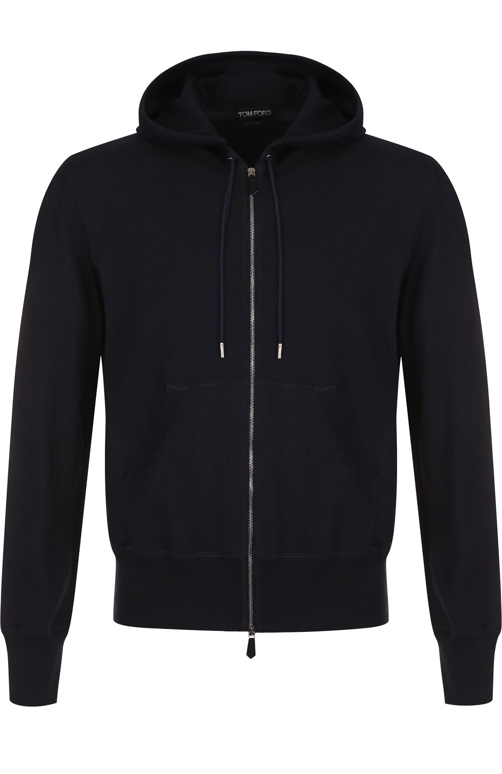 Толстовка на молнии из смеси хлопка и шелка с кашемиром TOM FORD, арт. BPU91/TFK157, фото 1