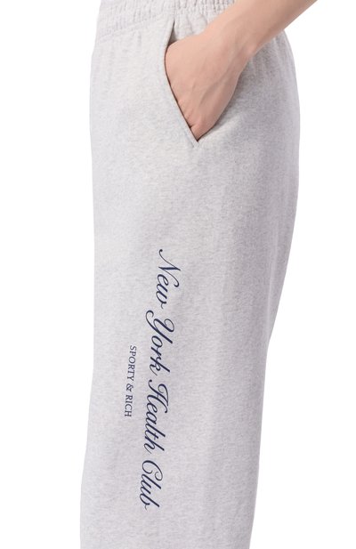 Хлопковые брюки SPORTY AND RICH, арт. PA03666043GY03, фото 5