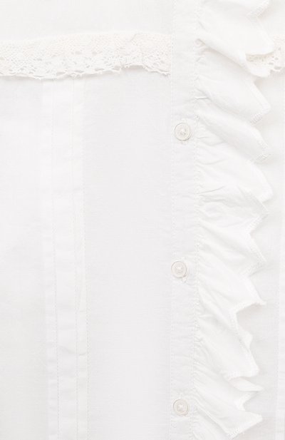 Хлопковая блузка ZADIG AND VOLTAIRE, арт. X60187, фото 3