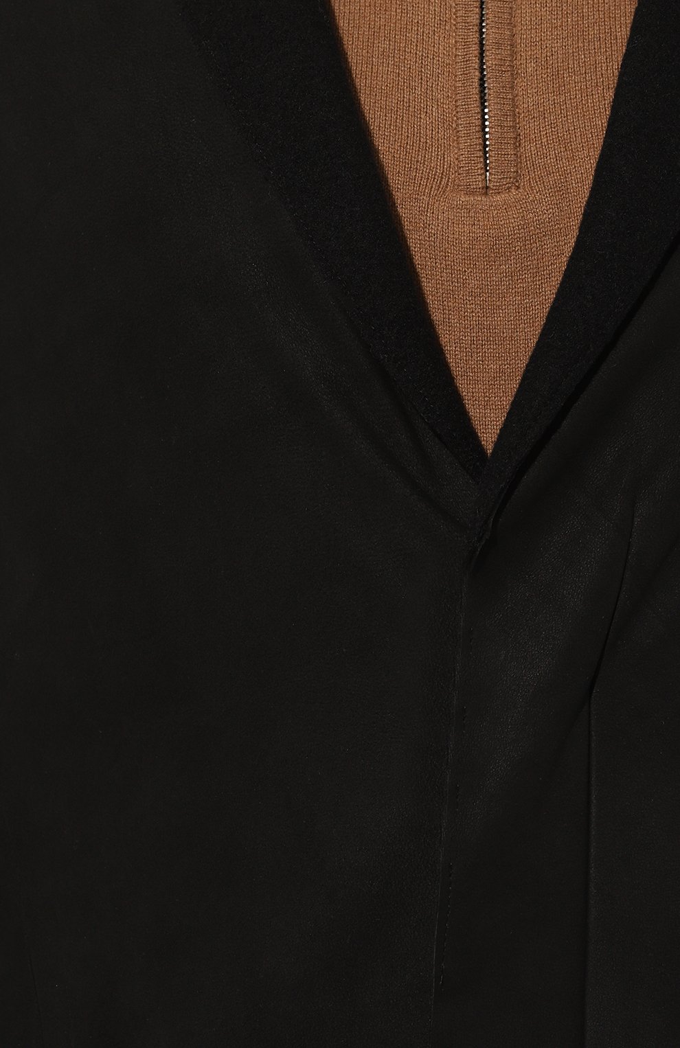 Кожаная куртка TRANSIT, арт. CFUTRYQ260, фото 5