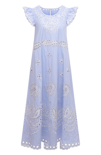 Женское хлопковое платье REDVALENTINO, арт. VR0VA17Q/5T4