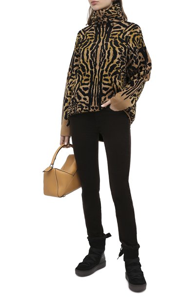 Замшевые ботинки SEE BY CHLOÉ черного цвета по цене 39650 руб., арт. SB35151A/12230, фото 2 Замшевые ботинки SEE BY CHLOÉ, арт. SB35151A/12230, фото 2