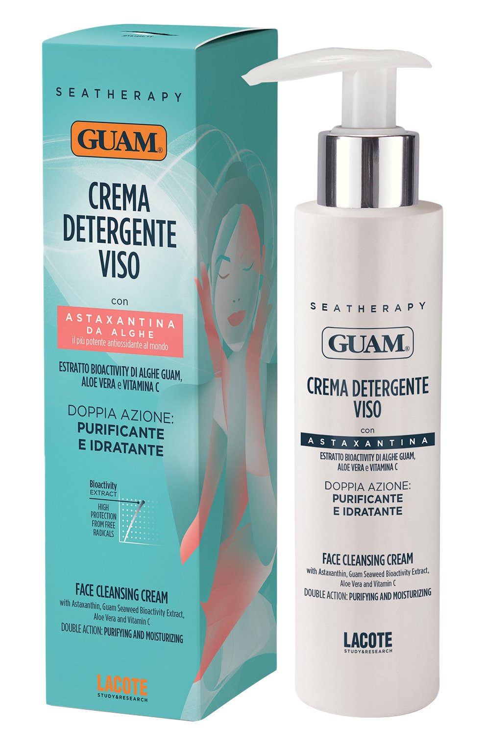 Очищающий крем для лица (150ml) GUAM, арт. 8025021223360, фото 2