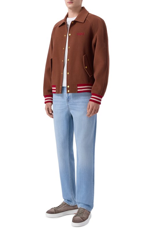 Джинсы Slimmy tapered 7 For All Mankind 7TB00C12-1VW Голубой  7TB00C12-1VW Фото 2