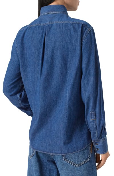 Джинсовая рубашка BRUNELLO CUCINELLI, арт. MA781ML426, ф ото 4