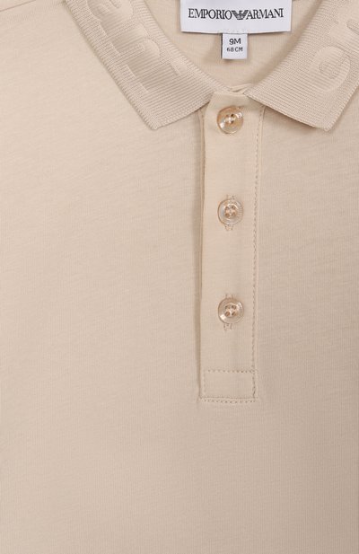 Хлопковое поло EMPORIO ARMANI, арт. EB000833/AF14503, фото 3
