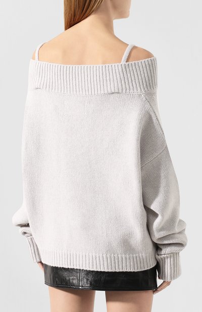 Свитер из смеси шерсти и кашемира MAISON MARGIELA, арт. S51GP0125/S16884, фото 4