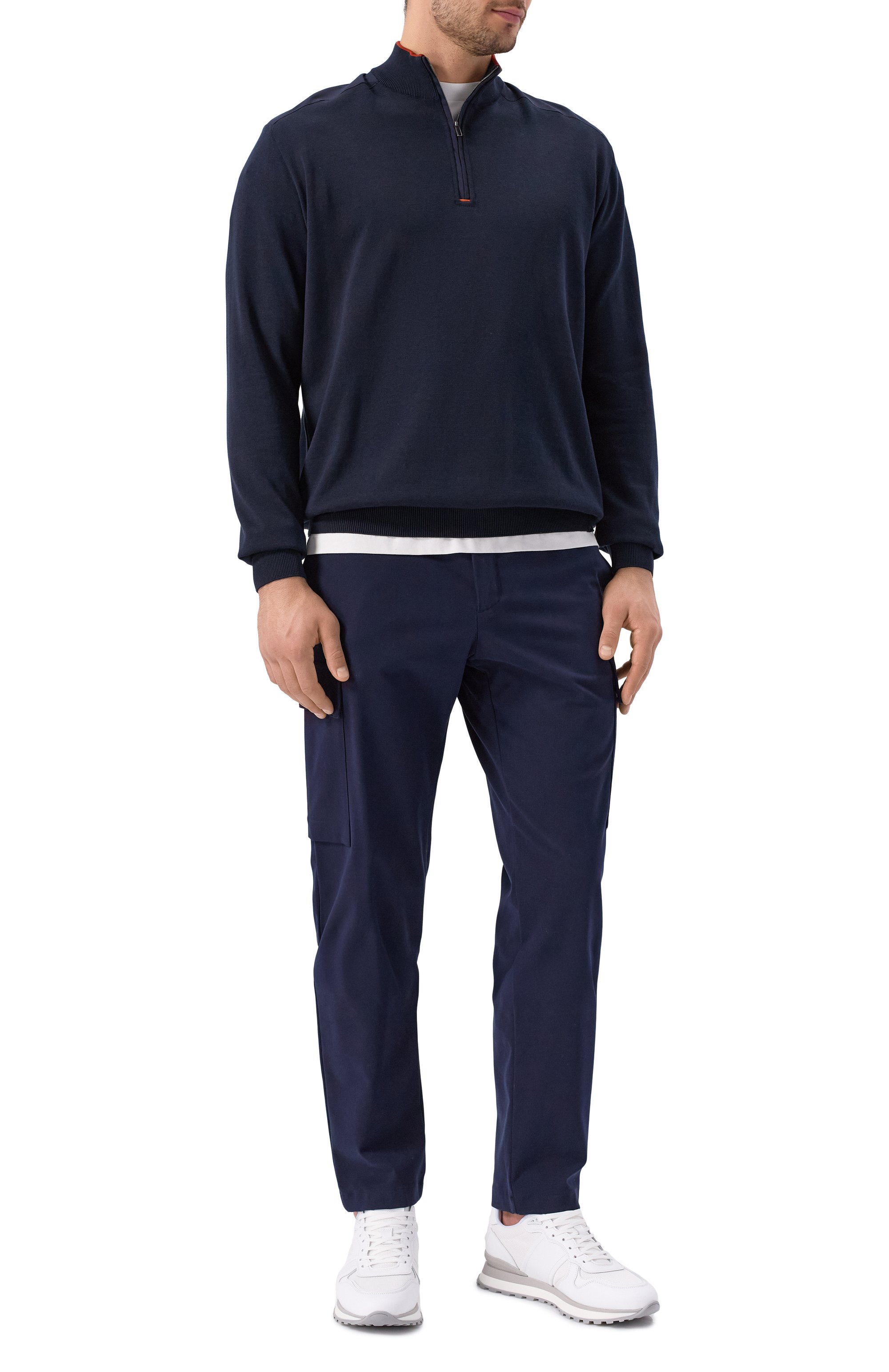 Джемпер из шелка и хлопка PAUL&SHARK, арт. 25411631/XXL, фото 2