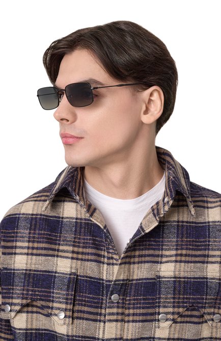 Женские солнцезащитные очки RAY-BAN черного цвета, арт. 3746-002/71 | Фото 2 (Региональные ограничения белый список (Axapta Mercury): Не проставлено; Нос: Не проставлено)