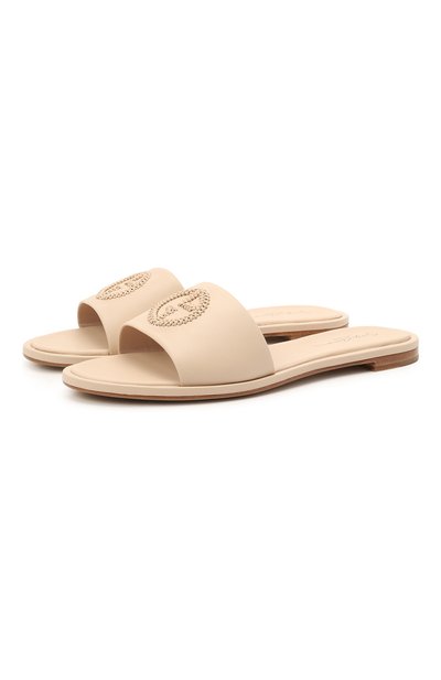 Кожаные шлепанцы GIORGIO ARMANI, арт. X1PA23/XF417, фото 1