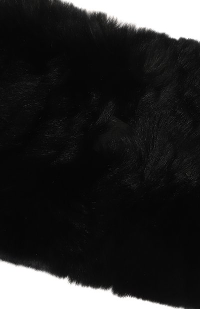 Меховой ободок из кролика YVES SALOMON, арт. 23WAA100XXKREX, фото 4