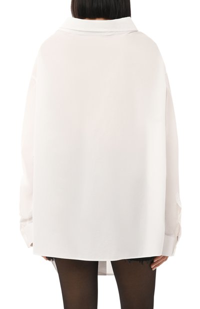 Хлопковая рубашка BALENCIAGA, арт. 809072/TNM60, фото 4