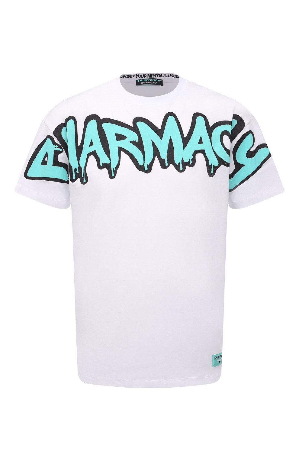 Хлопковая футболка PHARMACY INDUSTRY, арт. PHM224, фото 1